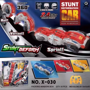 מכונית שלט משנה צורה לכדור נטענת